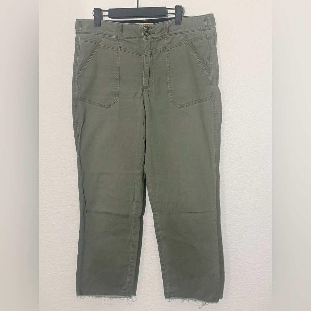 Democracy AB Solution Technology Khaki Trousers Pants, size 12
